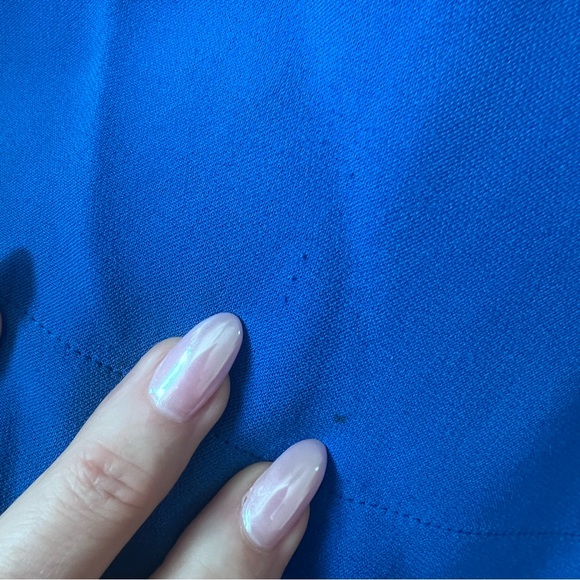 Stella McCartney Blue Shift Darted Knee Length Dress 44/10 - Picture 12 of 13